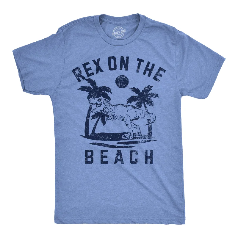 men's shirts with thick, durable fabric-Rex On The Beach Men's T Shirt