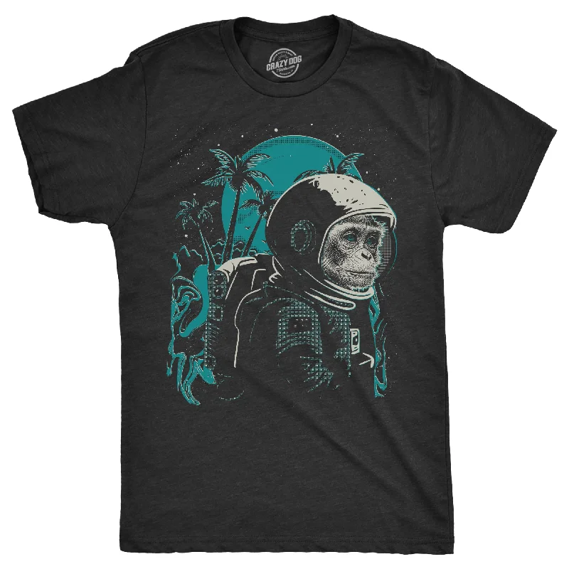 men's shirts for stylish fall outfits-Space Monkey Men's T Shirt