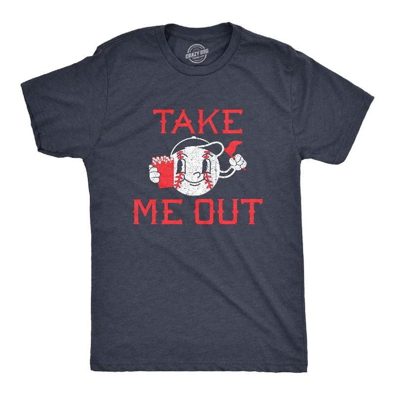 men's casual plaid shirts for fall-Take Me Out Men's T Shirt