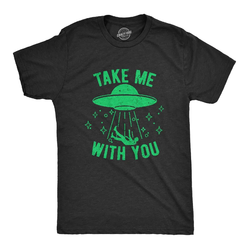 men's luxury casual shirts for weekends-Take Me With You Men's T Shirt