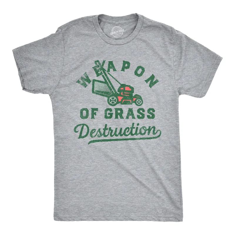 men's shirts for outdoor adventures-Weapon Of Grass Destruction Men's T Shirt